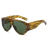Wood Grain Frame Green Chip