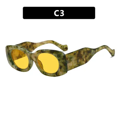 Fashion Square Sunglasses for Women PC Frame AC Lens Stylish Commute