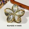 Gilded Frangipani-M-08 Coffee Black
