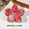 Silver-Plated Frangipani-LM-05 Orange