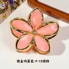 Gilt-Edged Frangipani-F-13 Orange Pink