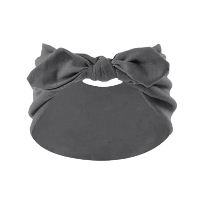 Women's Fashion Solid Color Knot Elastic Polyester Hair Band