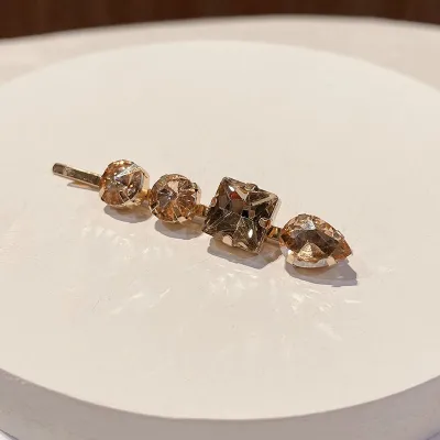 Women's Fashion Multicolor Rhinestone Hair Clip