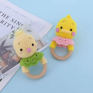 Kids Baby Cute Handmade Animal Crochet Soothing Plush Toy