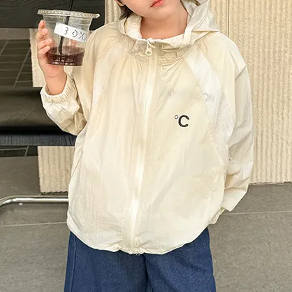 Kids Boys Fashion Casual Summer Thin UPF 50+ Sun Protection Nylon Coat
