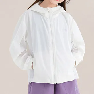 Kids Girls' Fashion Casual Summer Solid Color Breathable Nylon UPF 50+ Sun Protection Coat