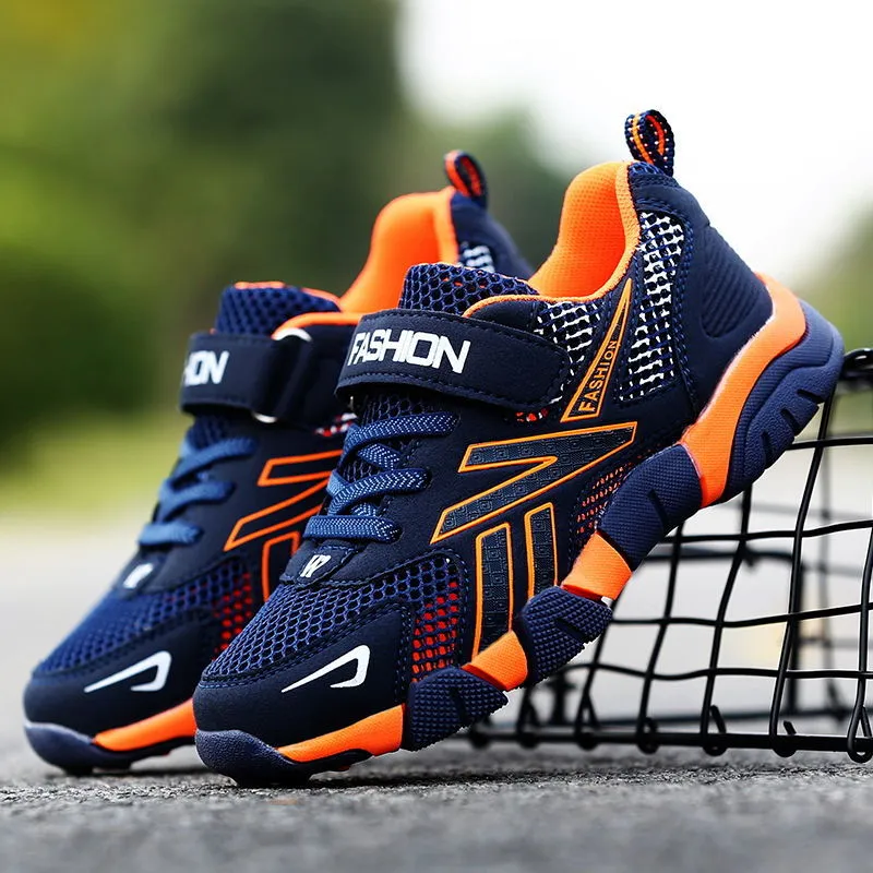 Kids Boys Fashion Casual Spring Autumn Mesh Breathable Sneakers