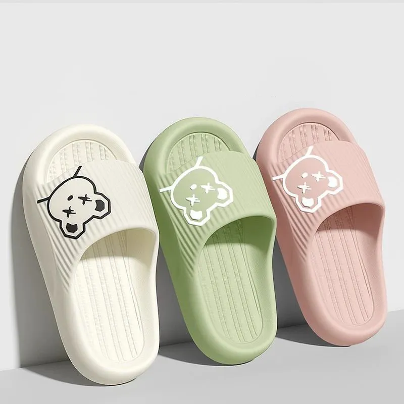 Kids Boys Girls Cartoon Non-Slip EVA Slide Sandals