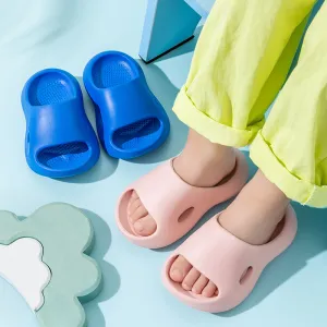 Kids Boys And Girls Fashion Casual Solid Color Non-Slip Wear-Resistant EVA Slippers