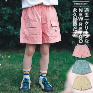 Kids Girls Summer Cotton Shorts