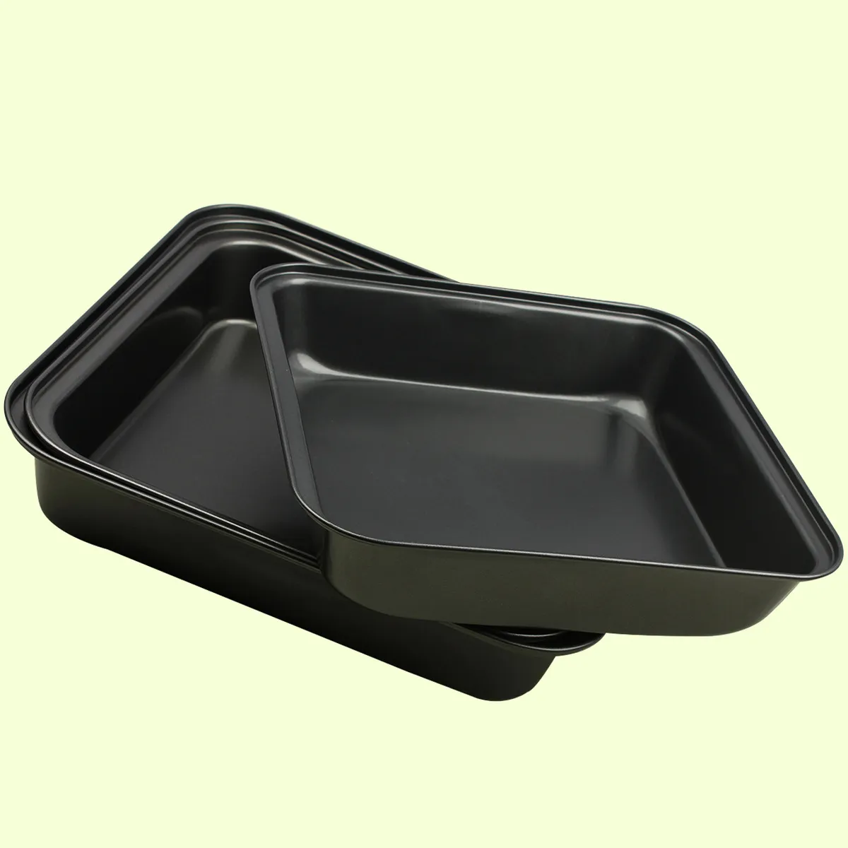 Carbon Steel Square Baking Tray Modern Minimalist Household DIY Baking Tools