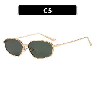 Fashion Irregular Small Frame Polygon Sunglasses