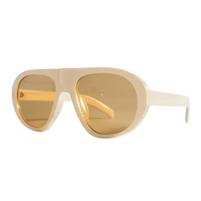 Women Fashion Retro Alien Mirror Toad Sunglasses
