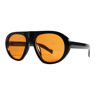 Women Fashion Retro Alien Mirror Toad Sunglasses