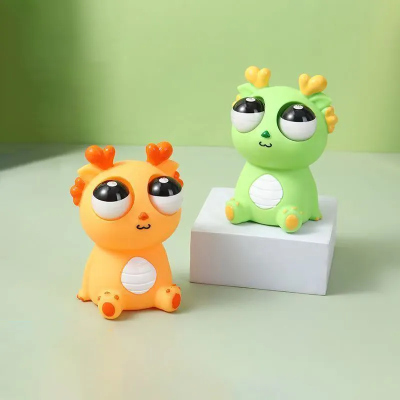 Fashion Cute Creative Fun Explosive Dragon Squeeze Pinch Stress Relief Toy for Kids