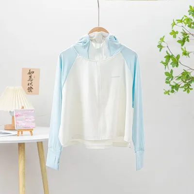 Kids Girls Fashion Casual Summer Ice Silk Breathable UPF 50+ Sun Protection Coat