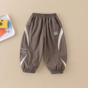 Kids Boys Fashion Casual Summer Color Matching Thin Loose Pants