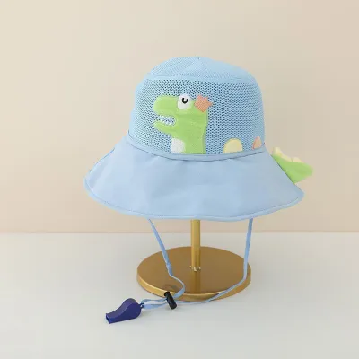 Kids Baby Boys And Girls Cute Summer Big Brim Sun Protection Fisherman Hat Unisex