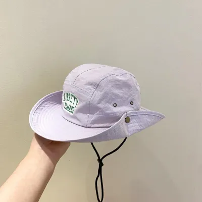 Kids Baby Boys Girls Quick-Drying Sun Protection Fisherman Hat