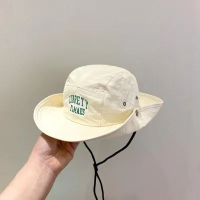 Kids Baby Boys Girls Quick-Drying Sun Protection Fisherman Hat