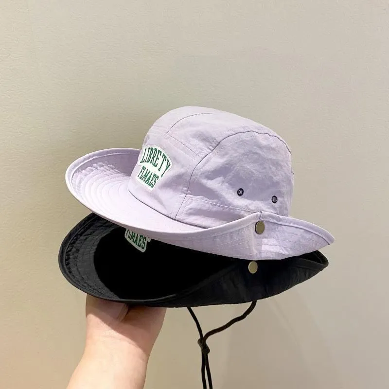 Kids Baby Boys Girls Quick-Drying Sun Protection Fisherman Hat