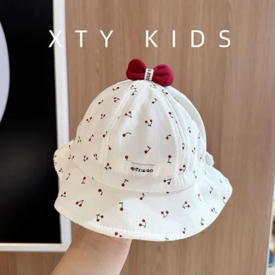 Kids Baby Fashion Cute Printed Spring Autumn Thin Sun Protection Hat