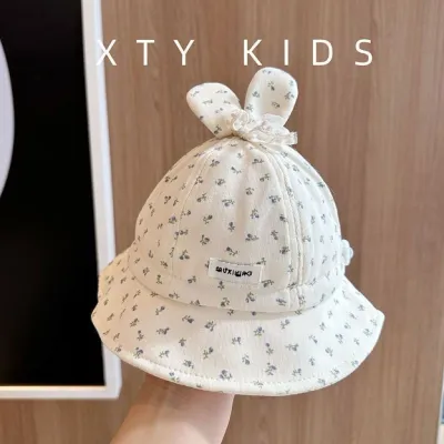 Kids Baby Fashion Cute Printed Spring Autumn Thin Sun Protection Hat