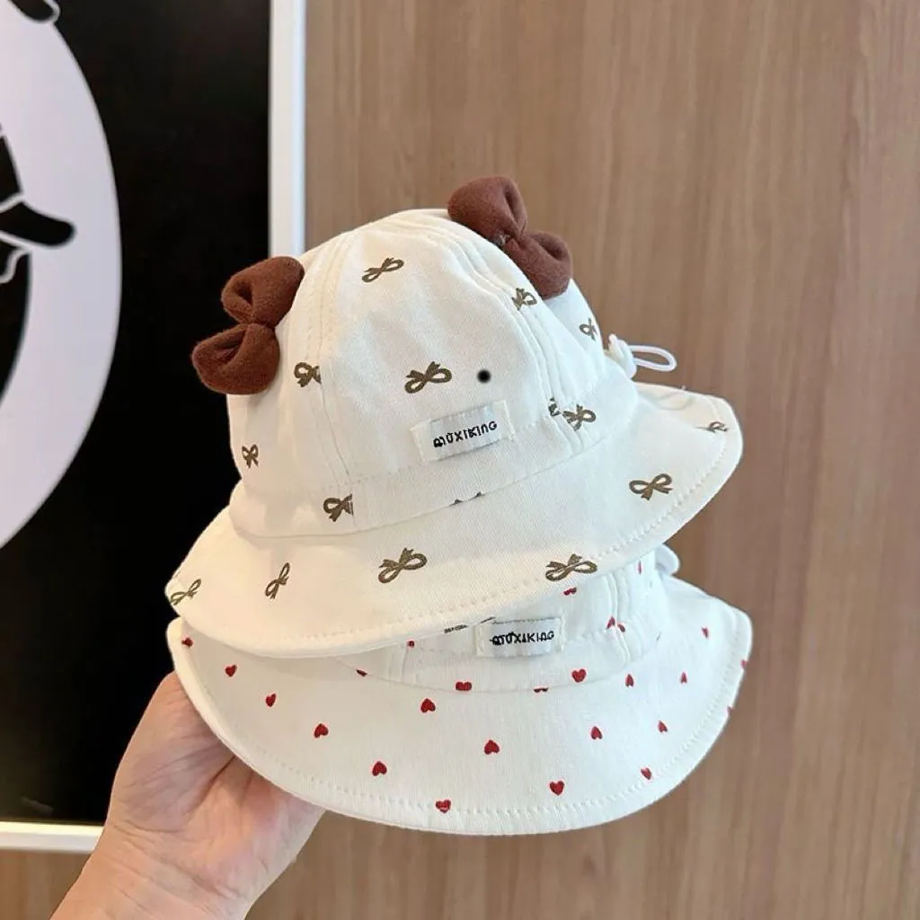 Kids Baby Fashion Cute Printed Spring Autumn Thin Sun Protection Hat