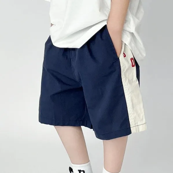 Kids Boys Fashion Casual Summer Thin Cotton Shorts 95% Cotton