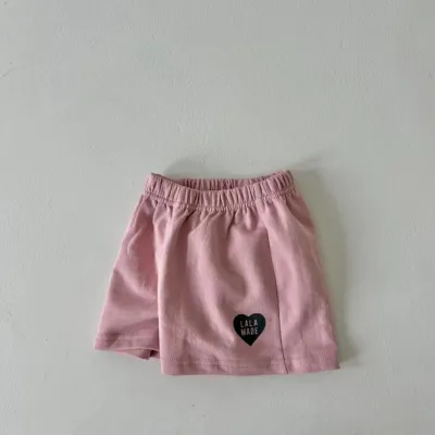 Kids Baby Boys And Girls Fashion Casual Summer Cotton Love Shorts