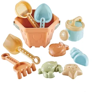 Kids Beach Bucket Sand Digging Shovel Toys 10pcs-Set