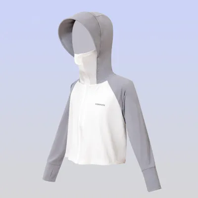 Kids Boys Girls Fashion Casual Color Block Outdoor Thin UPF 50+ Sun Protection Coat