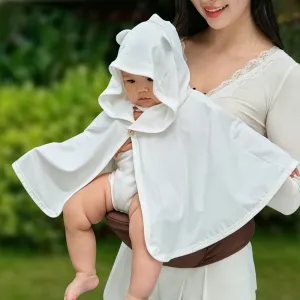 Kids Baby Boys Girls Fashion Solid Color Breathable UPF 50+ Sun Protection Nylon Cloak Coat Unisex