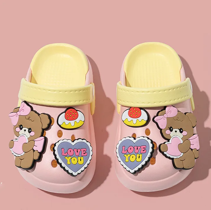 Kids Girls Cartoon Paradise EVA Cute Sandals