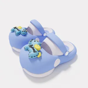 Kids Boys And Girls Fashion Cute Cartoon Horse Accessories Thick Soles Non-Slip EVA Sandals