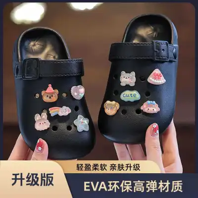 Kids Boys Shoes Fashion Cute Non-Slip EVA Cartoon Cave Shoes