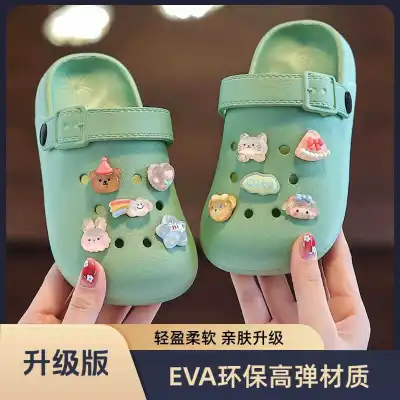 Kids Boys Shoes Fashion Cute Non-Slip EVA Cartoon Cave Shoes