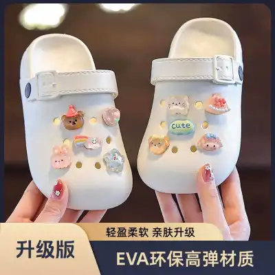 Kids Boys Shoes Fashion Cute Non-Slip EVA Cartoon Cave Shoes