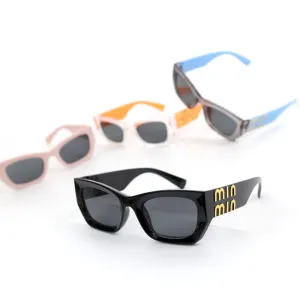 Kids Boys And Girls Square Fashion Sunglasses PC Lens Trendy