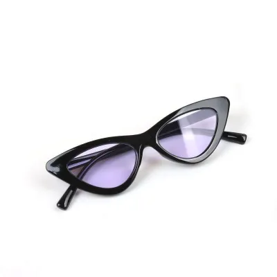 Kids Fashion Triangle Cat Eye Light Color Lens Sunglasses