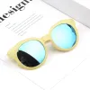 Yellow Frame Gold Lenses