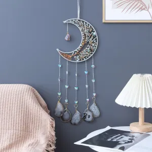 Fashion Tree Of Life Agate Crystal Handmade Pendant Modern Minimalist Home Decoration