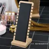 Necklace Rack Black Leather
