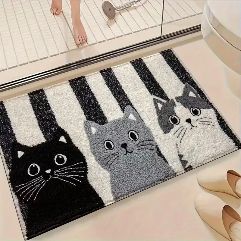 Fashion Pet Entrance Door Mat Cute Cartoon Animal Design