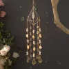 Natural Citrine Pyramid Suncatcher