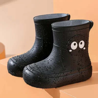 Kids Boys And Girls Fashion Cute Cartoon Waterproof Non-Slip Rain Boots