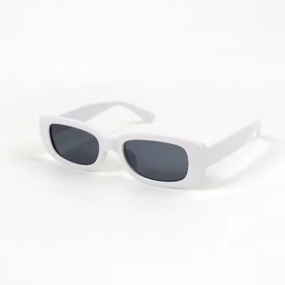 Kids Boys And Girls Narrow Frame Oval Sunglasses with PC Lens