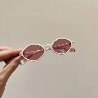 Kids Boys Girls Retro Oval Frame Sunglasses PC Lens