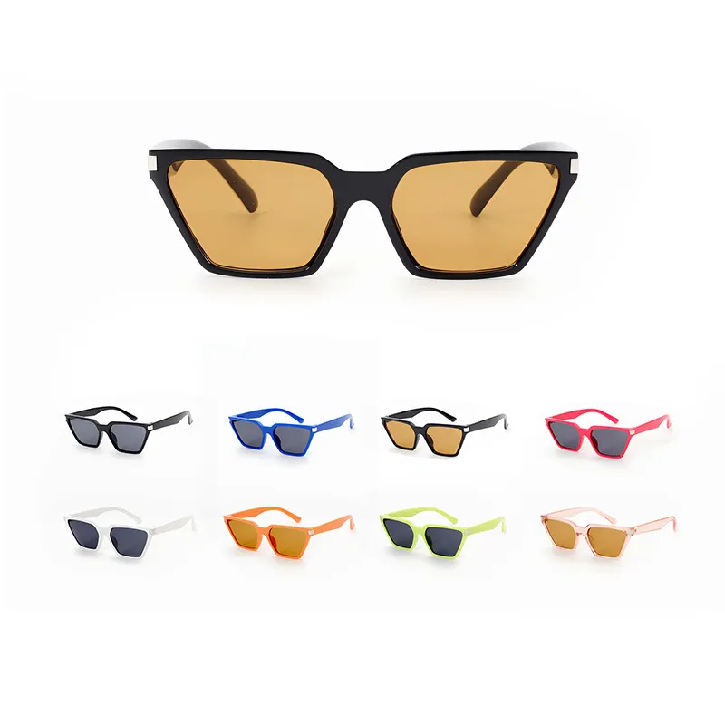 Fashion Casual Square Frame Kids Sunglasses for Boys and Girls