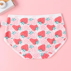 Girls Kids Fashion Cute Printed Cotton Panties